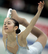 Korean figure skating star Kim Yu-na