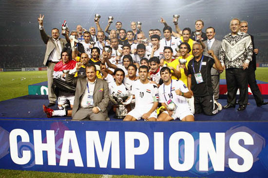 Iraq AFC Asian Cup 2007 champion