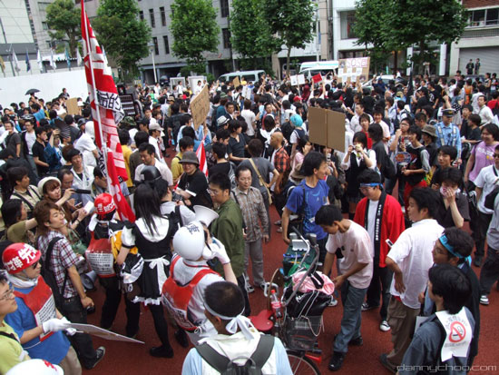 Akihabara Liberation Demo, Tokyo, Japan