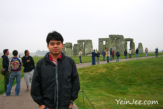Yein Jee at Stonehenge
