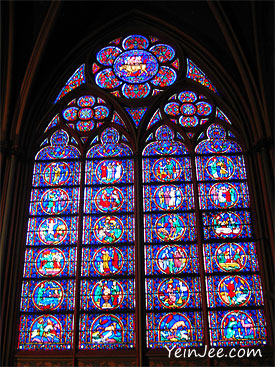 Rose Windows, Notre Dame Cathedral, Paris