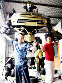 Chinese home made Citroen Transformer