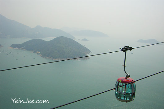 Hong Kong Ocean Park cable car