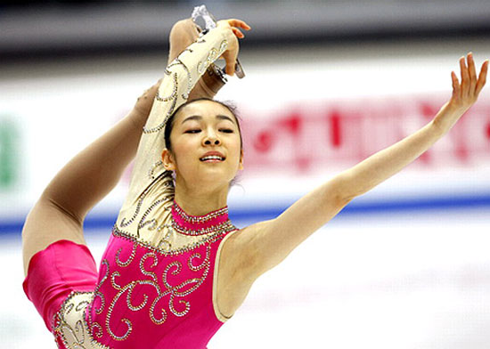 Kim Yu-na at ISU Grand Prix in Turin, Italy