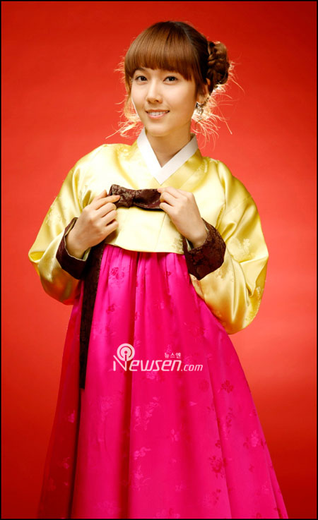SNSD Jessica in Hanbok
