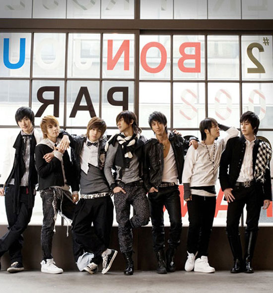 Chinese and Korean boyband Super Junior-M debut poster
