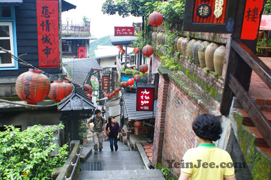 Filming location for A City of Sadness in Jiufen, Taiwan