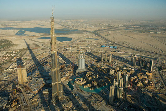 Burj Dubai the world tallest man made structure