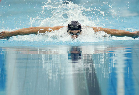 US swimmer Michael Phelps in Beijing Olympics 2008