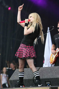 Canadian rocker Avril Lavigne