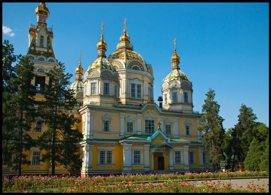 Zenkov Cathedral, Almaty, Kazakhstan