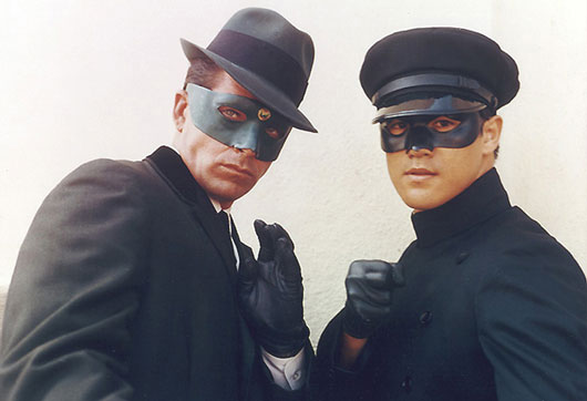 Picture of Van Williams and Bruce Lee for TV series The Green Hornet