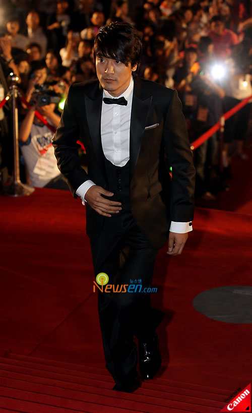 Picture of Korean actor Kim Min-joon at Chungmuro International Film Festival 2008 in Seoul