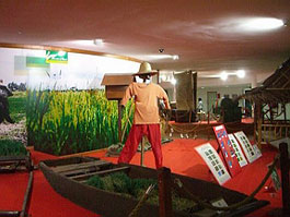 Exhibits at the National Rice Museum in Kedah