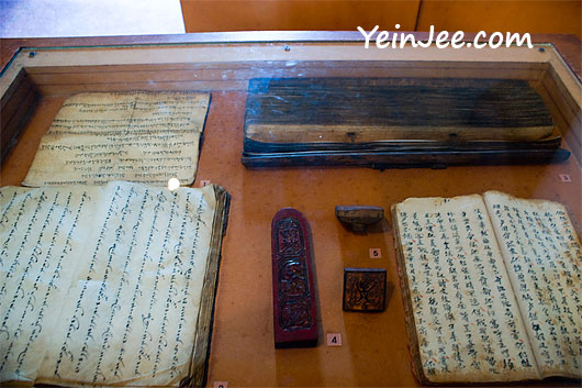 Artifacts at Vietnam Museum of Ethnology in Hanoi