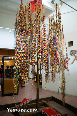 Traditional ritual craft at Vietnam Museum of Ethnology in Hanoi