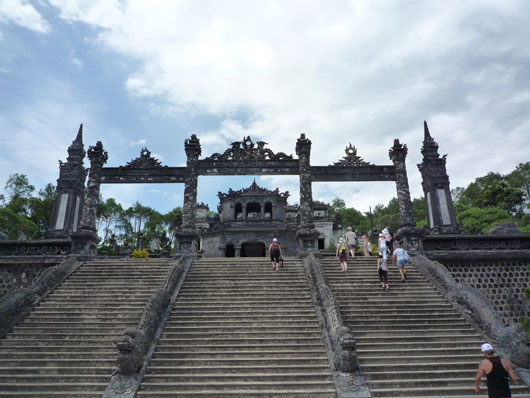 Picture of Khai Dinh Tomb in Hue, Vietnam