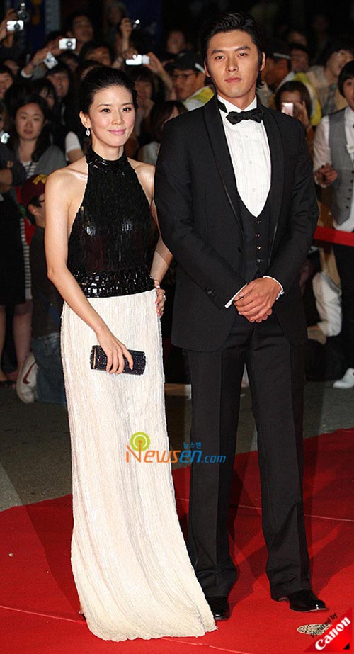 Hyun Bin and Lee Bo-young at Pusan International Film Festival 2008