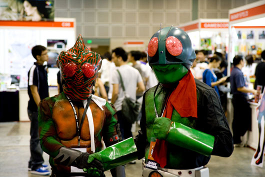 Cosplayers at Anime Festival Asia 2008