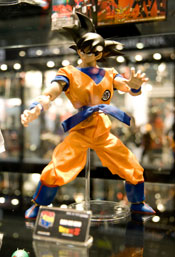 Dragon Ball figurine at Anime Festival Asia 2008