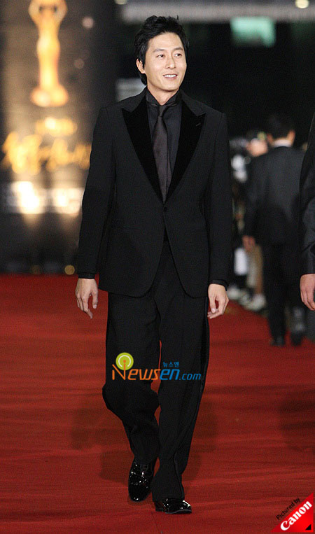 Korean actor Kim Joo-hyuk at Blue Dragon Film Awards 2008 in Seoul