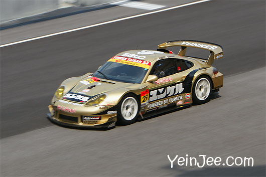 Porsche 911 GT3R at Super GT Malaysia 2008