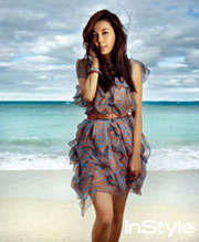 Korean actress Kim Ha-neul for InStyle in Hawaii, USA