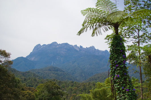 Mount Kinabalu in Sabah, Malaysia