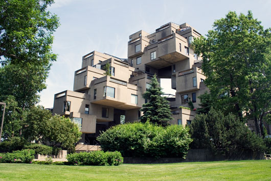 Habitat 67 in Montreal, Quebec, Canada