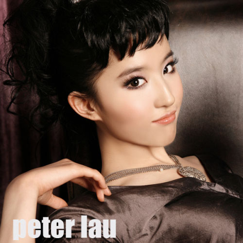 Chinese actress Crystal Liu Yifei for Peter Lau