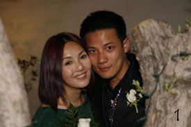 Hong Kong star Miriam Yeung and husband Real Ding