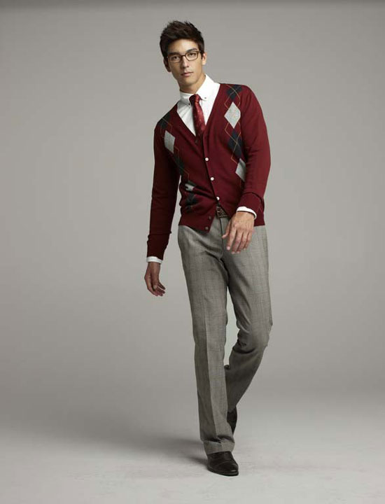 Korean-American actor model Dennis Oh for the class fashion