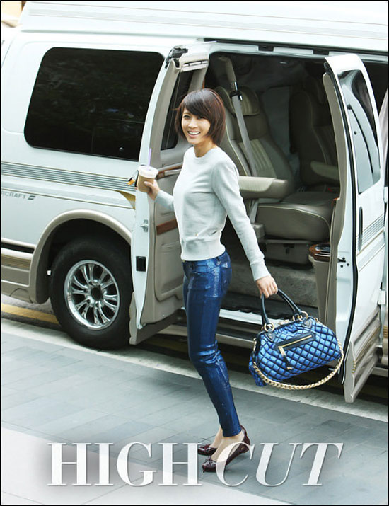 Korean actress Ha Ji-won on High Cut magazine