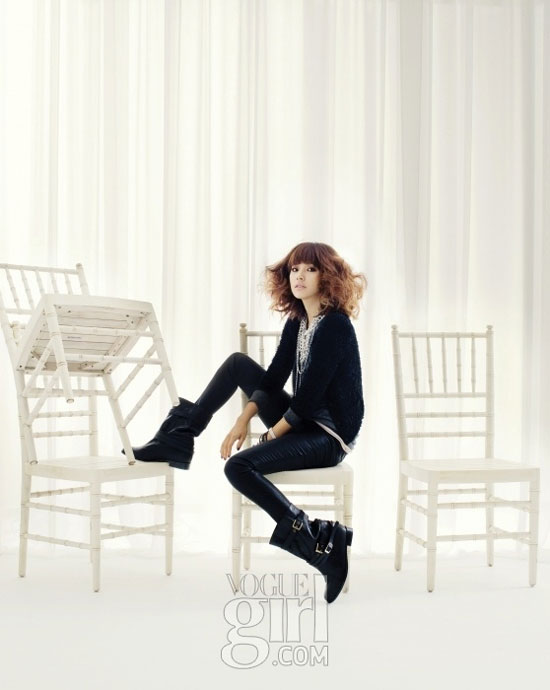 Han Hyo-joo on Vogue Girl magazine