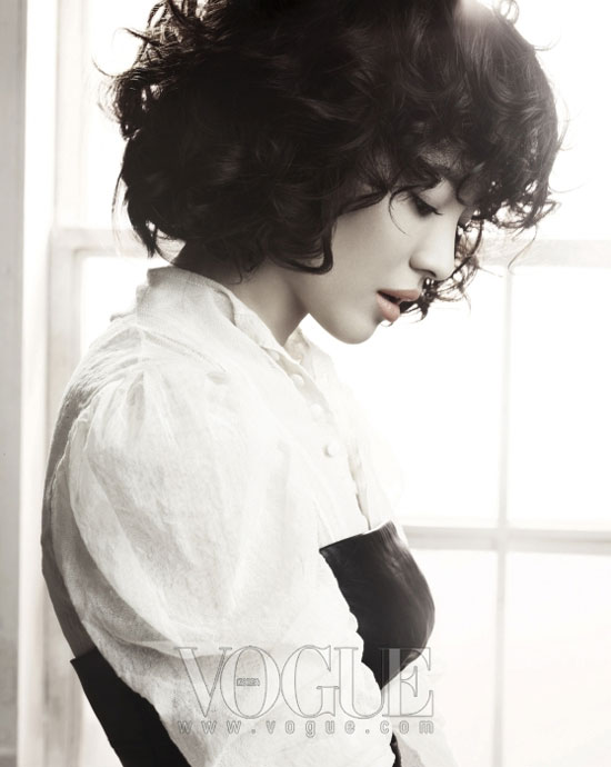 Korean actress Song Hye-kyo on Vogue Korea