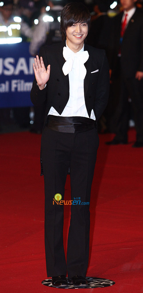 Lee Min-ho at Pusan International Film Festival 2009
