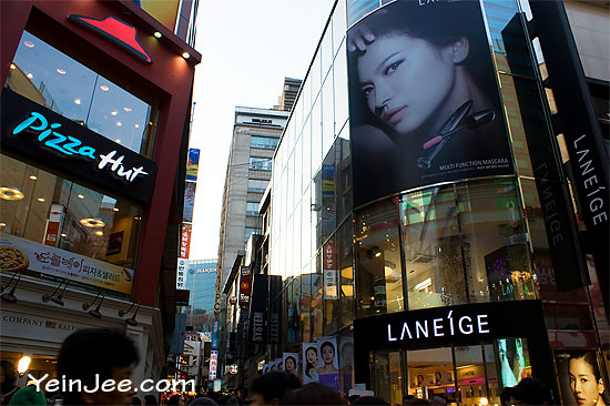 Laneige in Myeongdong, Seoul