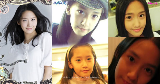 SNSD Yoona before and after