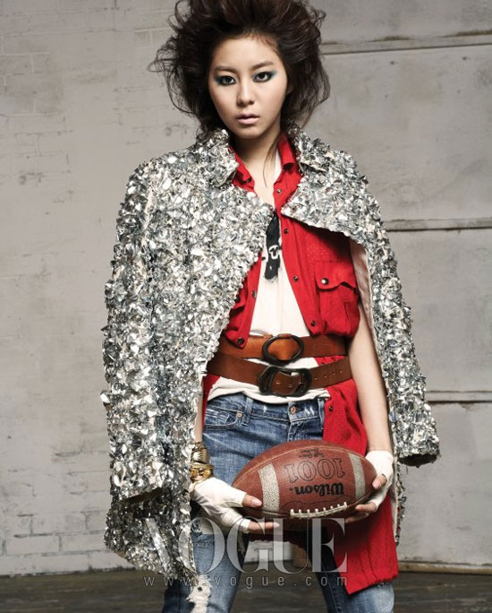 After School Uee for Vogue magazine