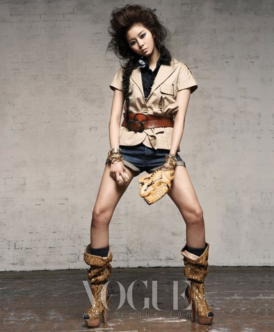 After School Uee for Vogue magazine