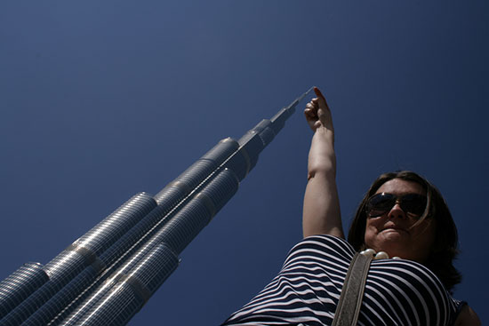 Burj Khalifa candid picture