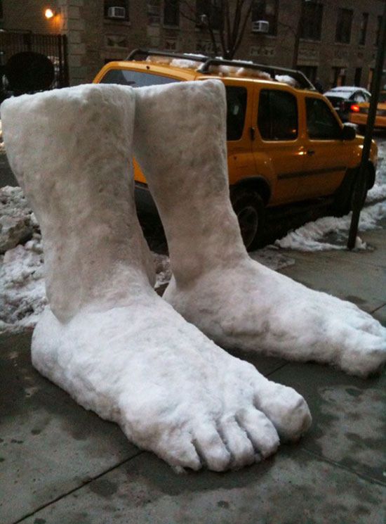 Two feet of snow in New York