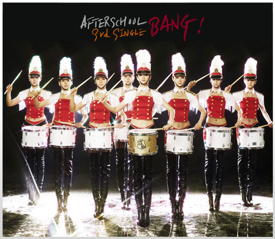 Korean pop group After School latest album Bang