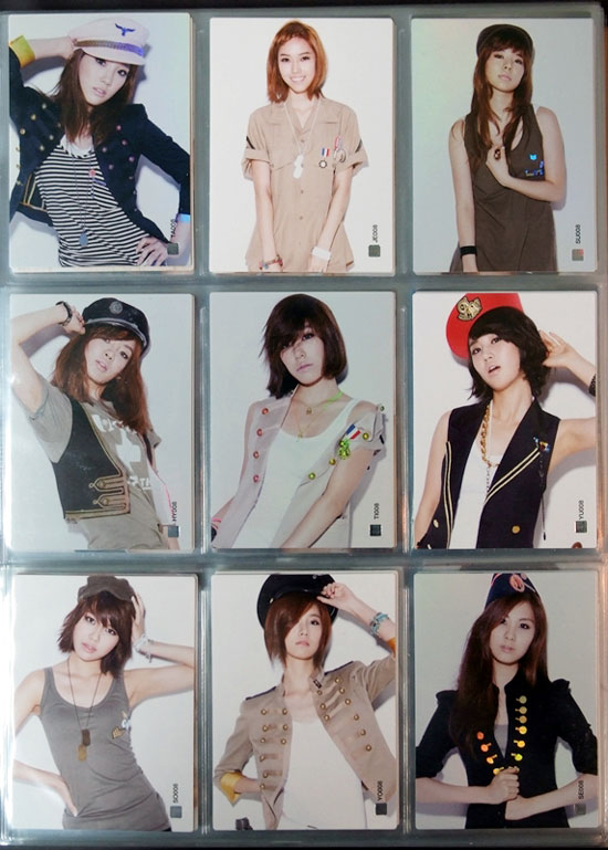 Girls Generation Star Card