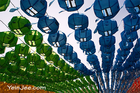 Lanterns at Bongeunsa Temple, Seoul