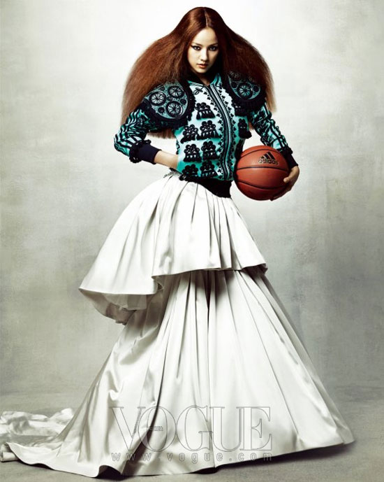 Lee Hyori Adidas Vogue Magazine
