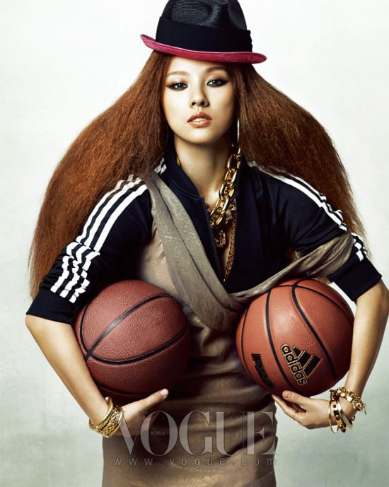 Lee Hyori Korean Vogue Magazine