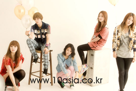 Korean girl group f(x) 10asia