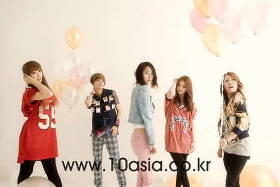 Korean girl group f(x) 10asia