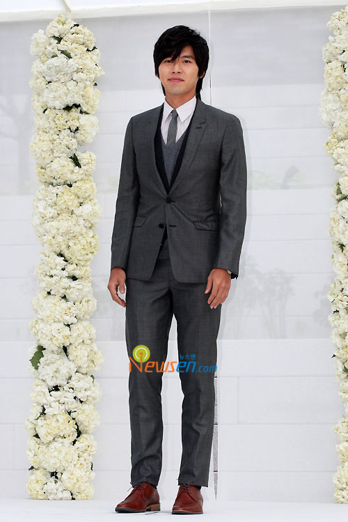 Hyun Bin at Jang Dong-gun wedding